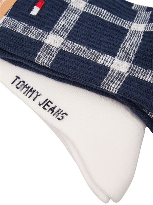 Calzini tartan 2pz Tommy Jeans | 701236476002